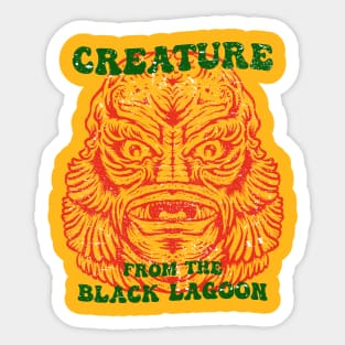 Vintage Creature From The Black Lagoon Sticker